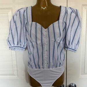 Express Buff Sleeve bodysuit